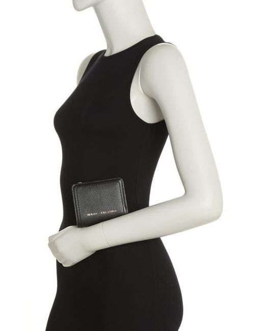 Marc Jacobs Black Mini Compact Wallet