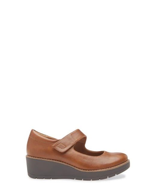 EuroSoft Brown Franlee Mary Jane Flat