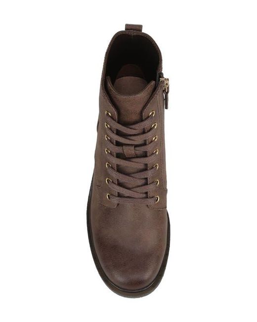 Dr. Scholls Brown Aviation Combat Boot