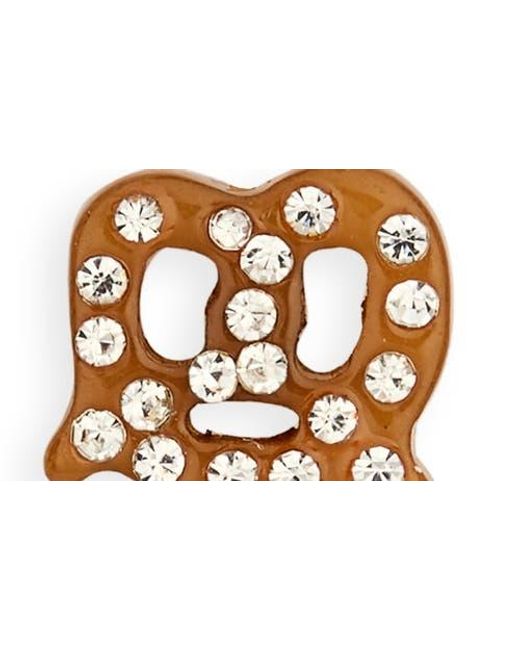 Leith Metallic Set Of 6 Lederhosen Stud Earrings