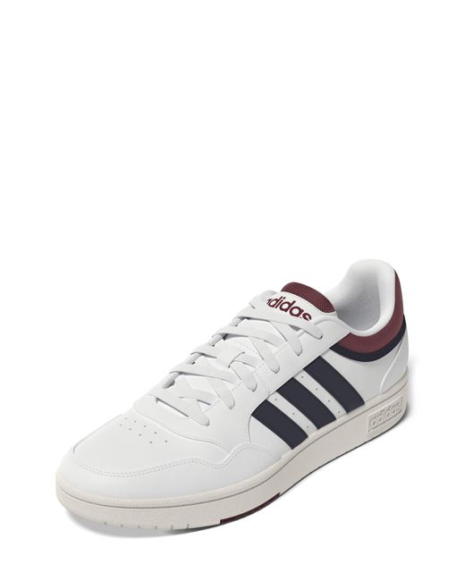 adidas Hoops 3.0 Sneaker In White/shadow Navy/shadow Red At Nordstrom Rack  for Men | Lyst