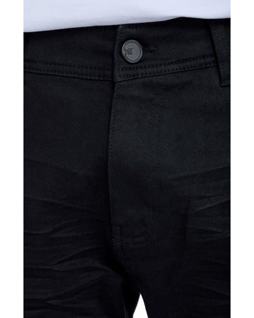 Xray Jeans Black Classic Twill Skinny Jeans for men
