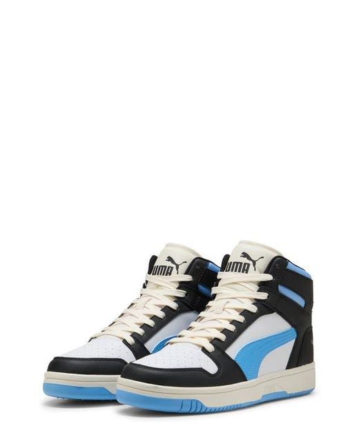 PUMA Blue Rebound Layup High Top Sneaker for men