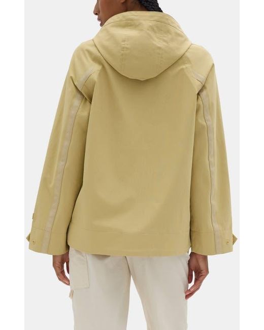 Halfdays Natural Hooded Rain Jacket