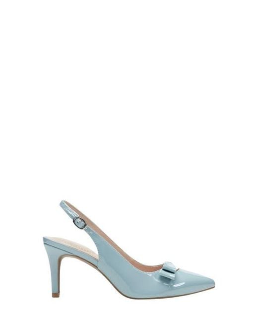 Bandolino Blue Slingback Pump