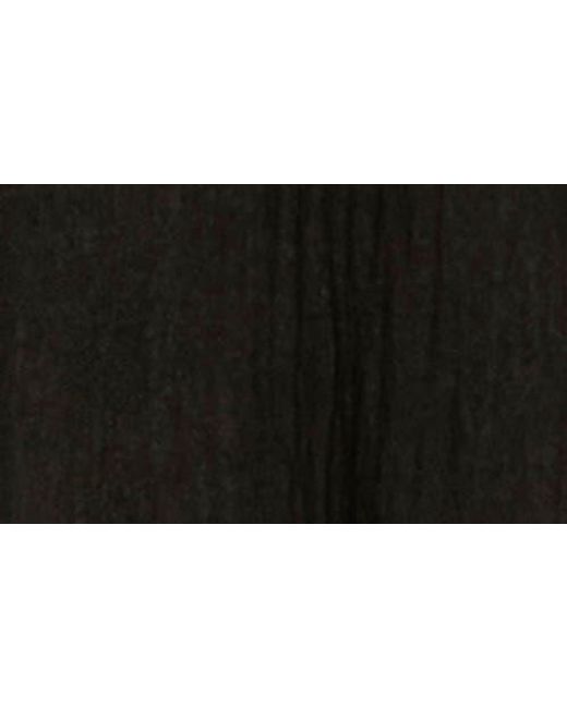 Max Studio Black Textured Open Front Jacket