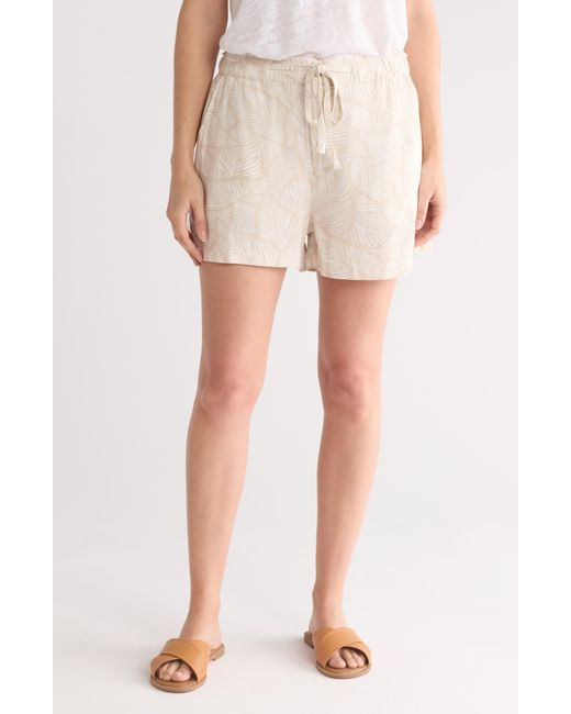 Thread & Supply Natural Eldona Tie Waist Shorts