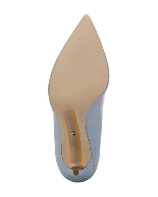Sam Edelman Blue Hazel Pointed Toe Pump