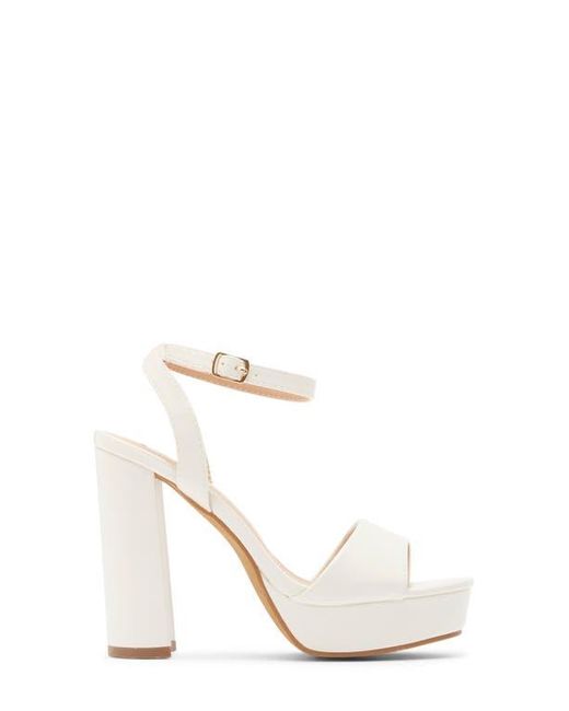 TOP GUY SHOES Natural Jane Platform Sandal