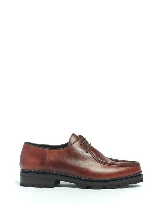 Anthony Veer Brown Wright Moc Lace-Up Boot for men