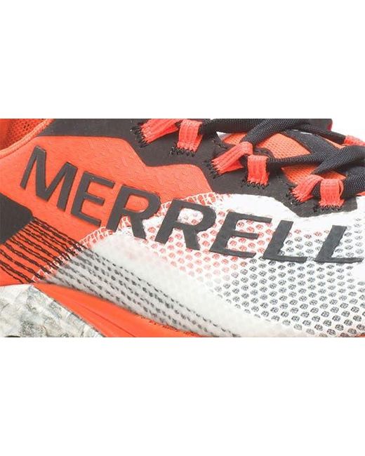 Merrell White Mtl Long Sky 2 Trail Running Shoe