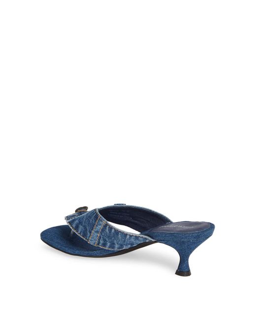 Jeffrey Campbell Brink Slide Sandal in Blue | Lyst