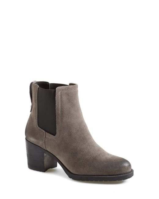 Sam edelman Hanley Suede Chelsea Boot in Gray Lyst