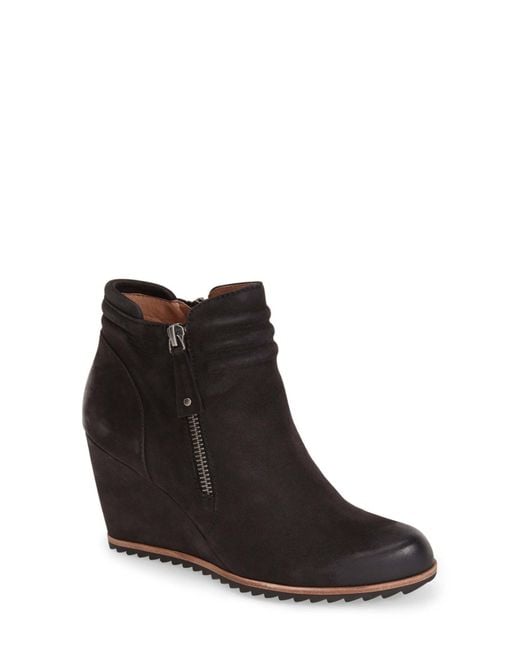 Biala Black 'ashton' Wedge Ankle Bootie (women)