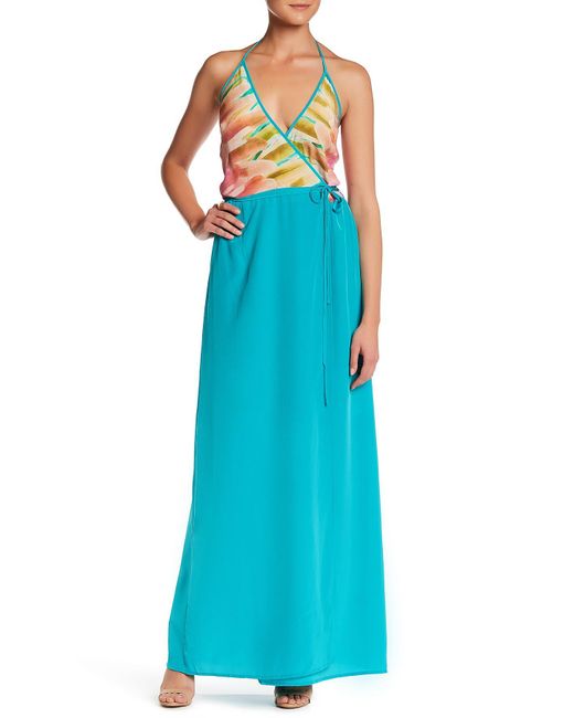 Blue silk maxi dress SHOPBOP - Diane von Furstenberg Dresses FASTEST FREE SHIPPING WORLDWIDE on Diane von Furstenberg Dresses & FREE EASY RETURNS.