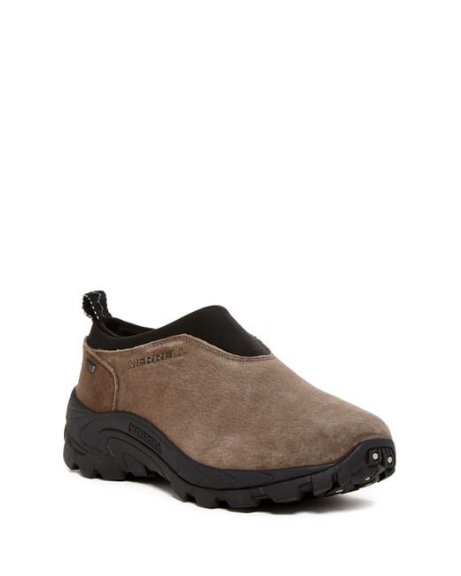 Merrell Fleece Winter Moc Ii Slip-on Sneaker in Brown for Men | Lyst