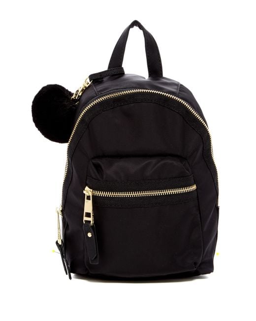 Madden Girl Bold Mini Nylon Backpack in Black | Lyst