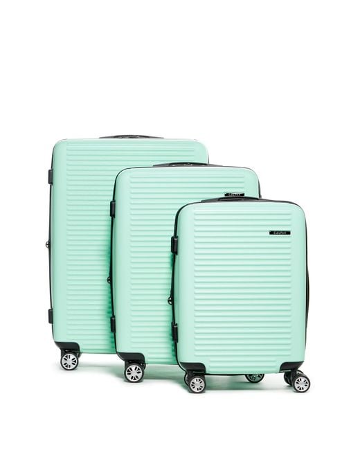CALPAK Green Tustin 3-piece Spinner Luggage Set