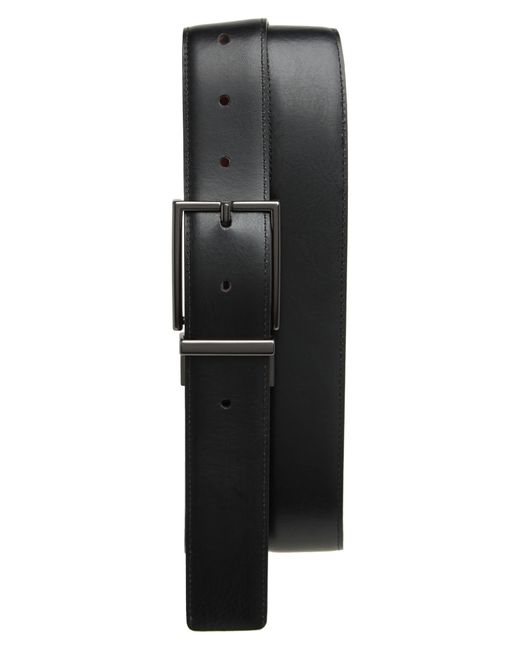 Original Penguin Brown Leather Belt for men