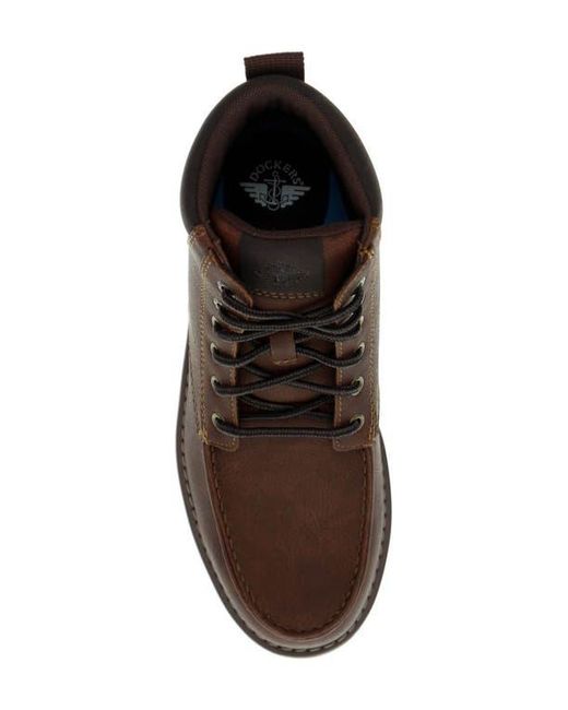 Dockers Brown Davis Lace-Up Boot for men