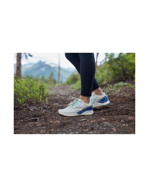 Forsake White Cascade Trail Water Resistant Hiking Sneaker