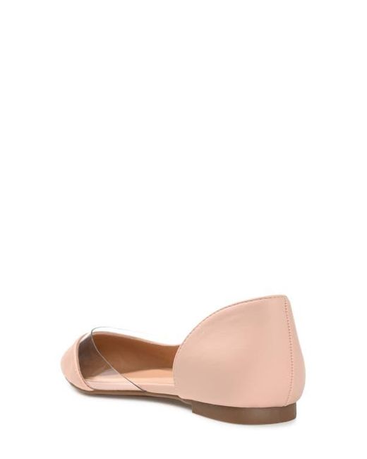 Journee Collection Pink Mikki Pointed Toe Flat