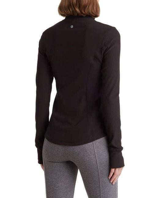90 Degrees Black Altitude Full Zip Performance Jacket