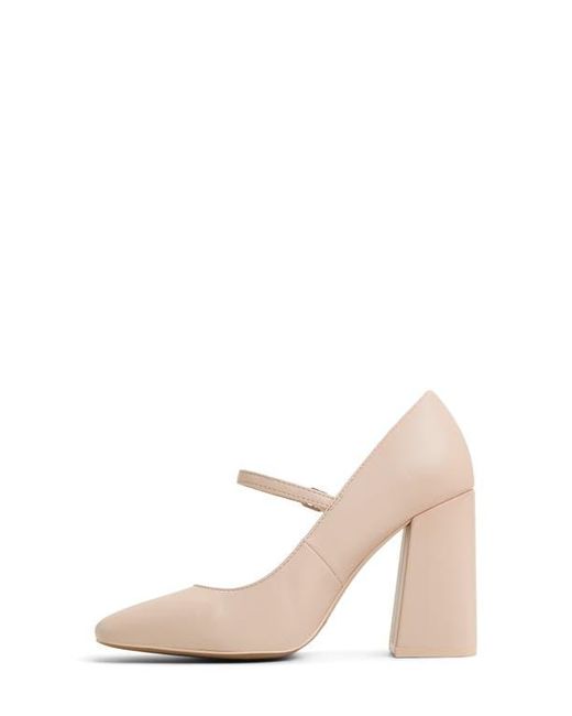 ALDO Natural Navii Block Heel Pump