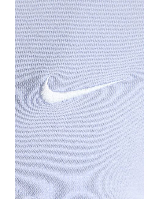 Nike Blue X Serena Williams Design Quarter Zip Fleece Top