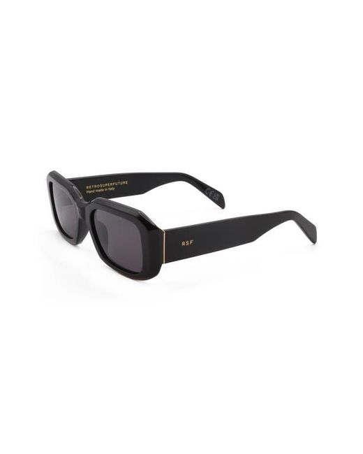 Retrosuperfuture Blue 53Mm Wrap Sunglasses