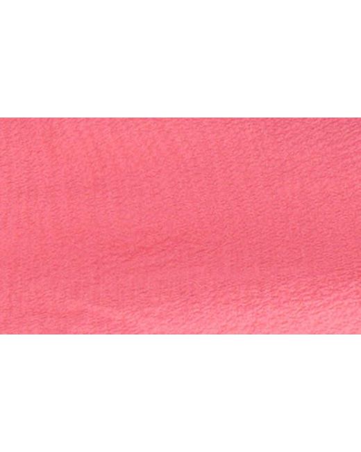 Lush Pink Empire Waist Cutout Maxi Dress