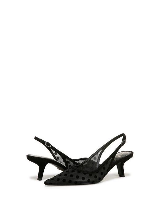 Sam Edelman Black Bianka Slingback Pointed Toe Pump