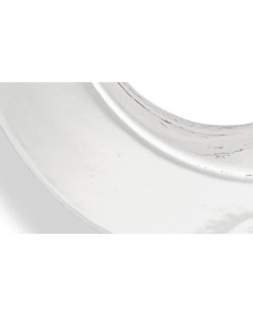 Leith Metallic Statement Hoop Earrings