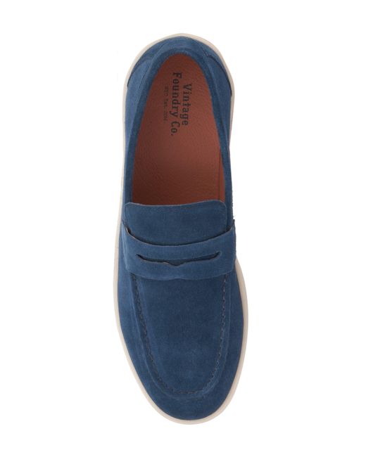 Vintage Foundry Blue Edmund Slip-on Sneaker for men