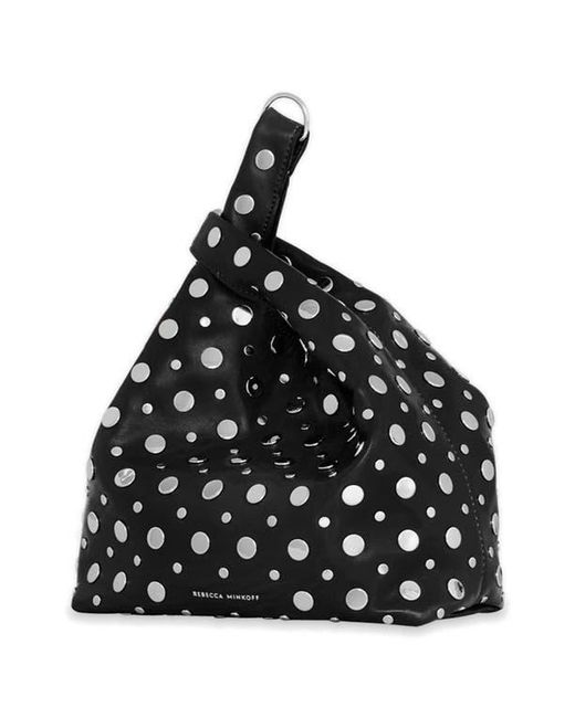 Rebecca Minkoff Black Ayla Studded Shopper Tote