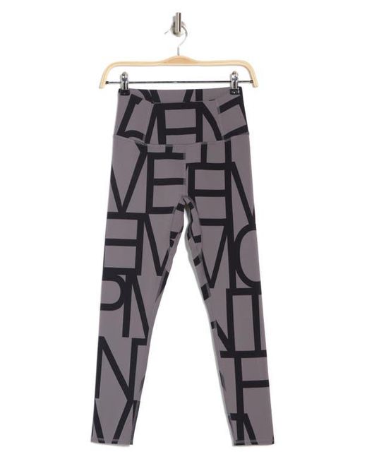 Free People Gray Fp Movement Never Better Graphic Leggings