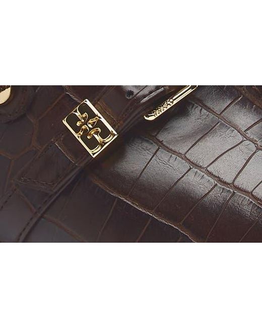 Ganni Brown Kat Platform Mule