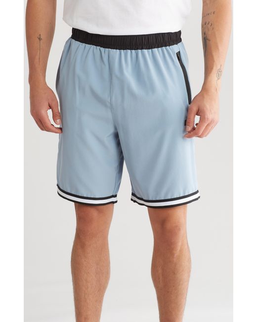 Russell Blue Ripstop Basketball Shorts for men