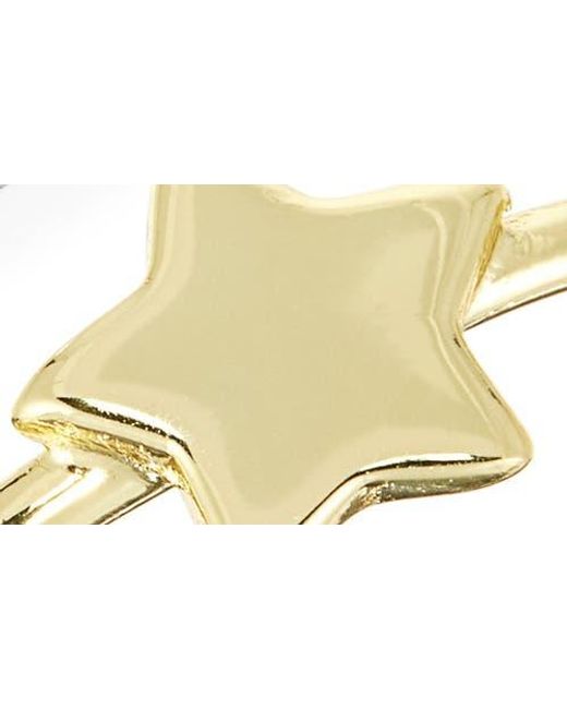 Argento Vivo Metallic Set Of 2 Two-Tone Moon & Star Stackable Rings