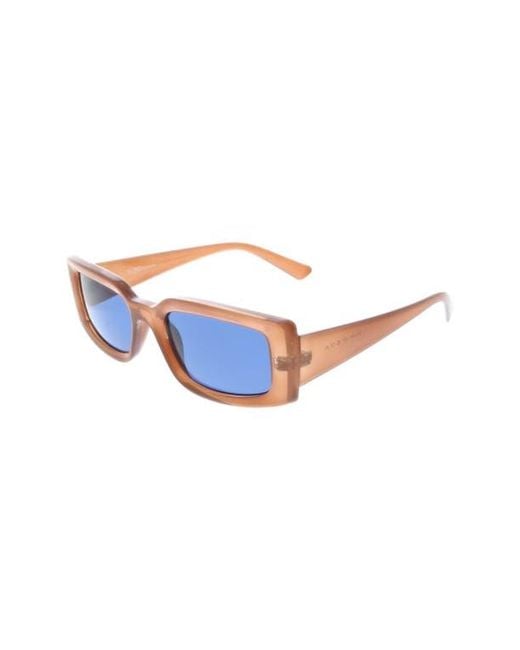 BCBGeneration Blue 54Mm Rectangular Sunglasses