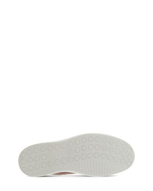 Ecco Brown Soft Classic Leather Sneakers for men