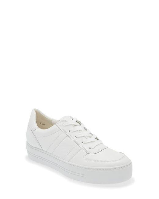 Paul Green White Paul Unity Platform Sneaker