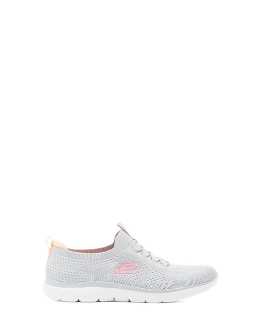 Skechers White Summits Knit Sneaker