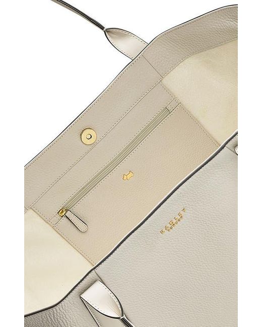 Radley Gray Baylis Road 2.0 Leather Tote Bag