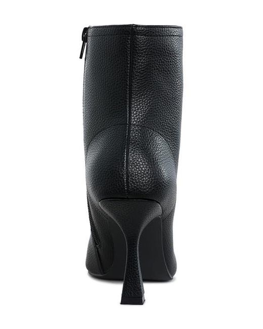 Rag & Co Black Tentia Pointed Toe Bootie