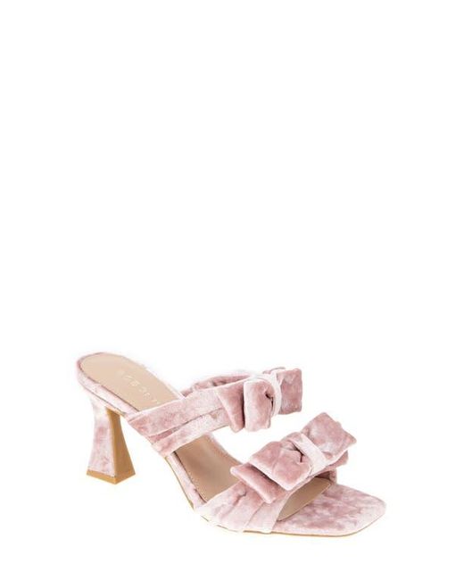 BCBGeneration Pink Ramira Slide Sandal