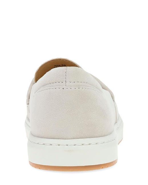 Dansko White Josephine Loafer