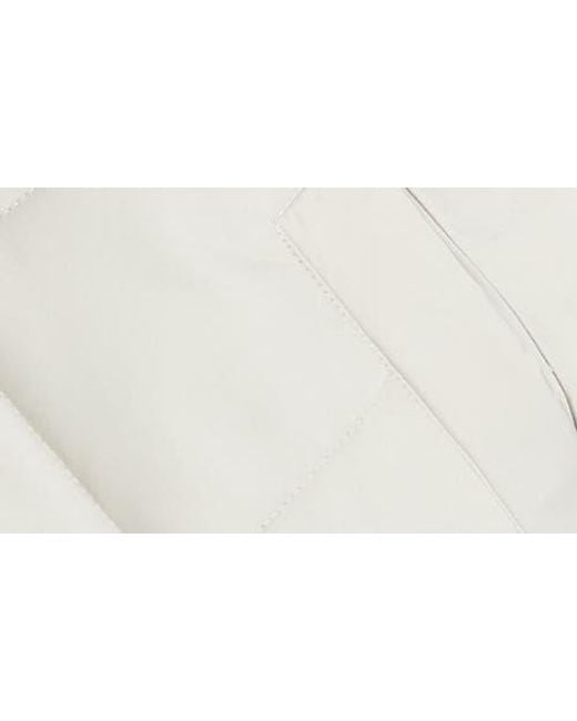 Robert Graham Natural Reversible Quilted Bomber Jacket for men