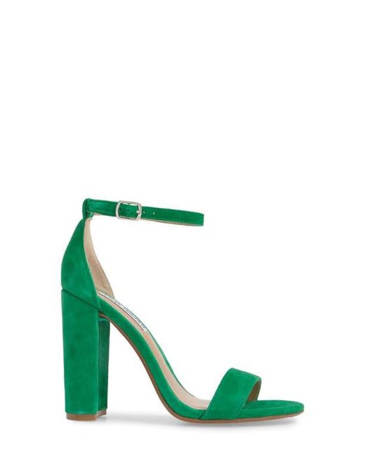 Steve Madden Green Carrson Ankle Strap Sandal
