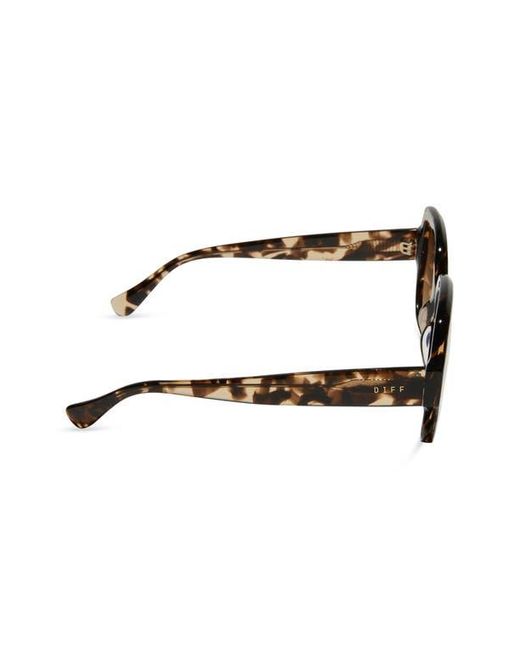 DIFF Brown Seraphina 57Mm Round Sunglasses